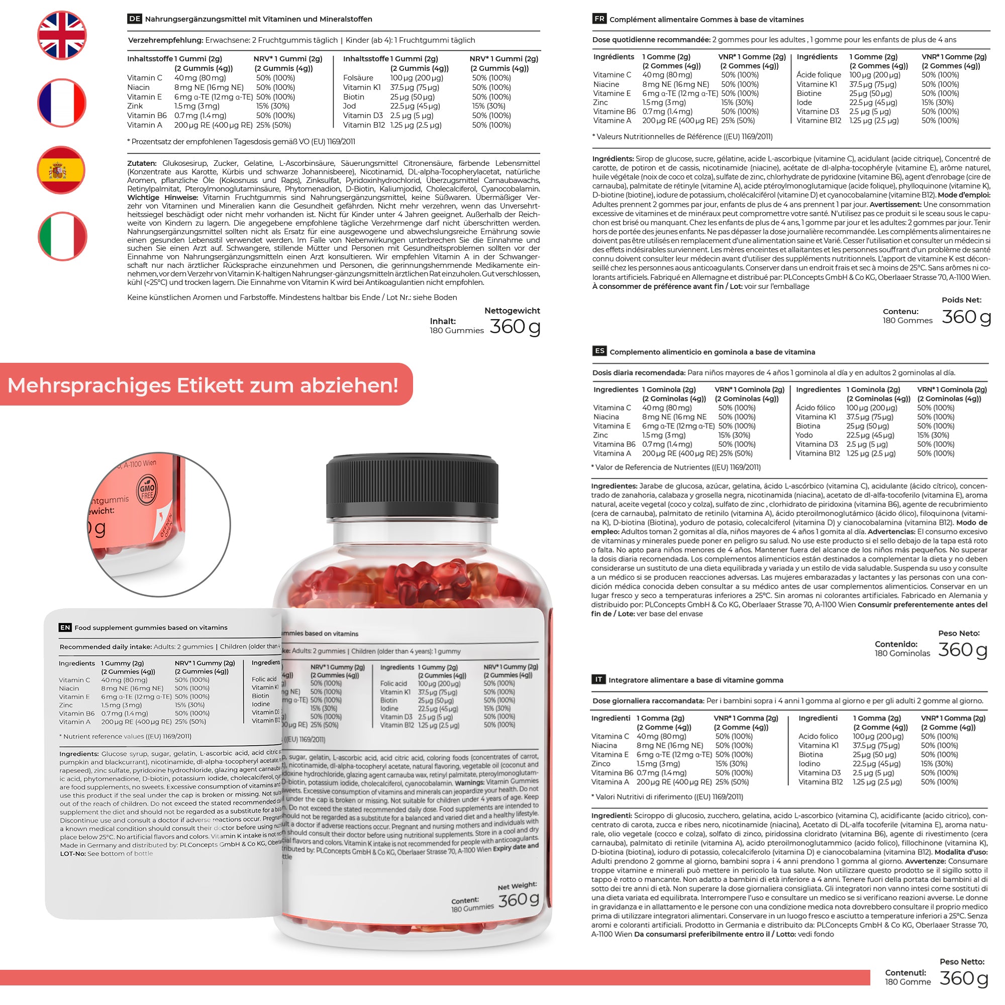 7 Elements | Multivit+Zinc | Softgum