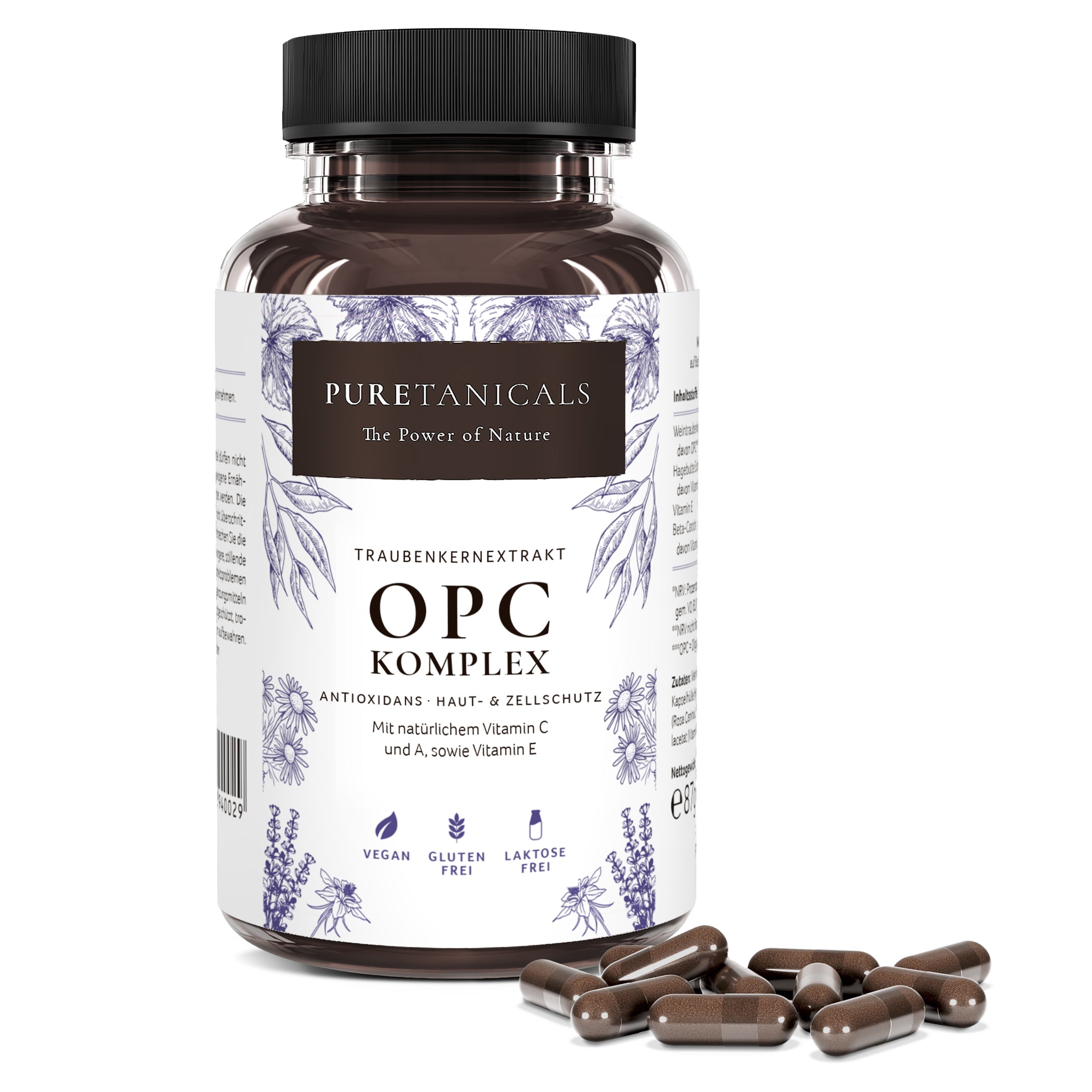 Puretanicals | OPC Traubenkernextrakt