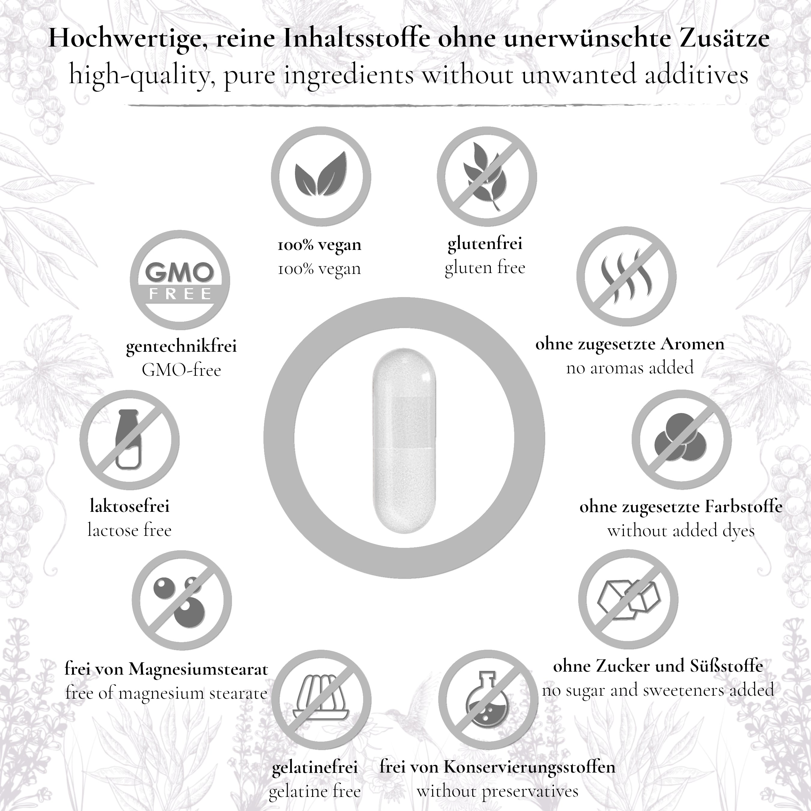 Puretanicals | Hyaluronic acid | Capsule